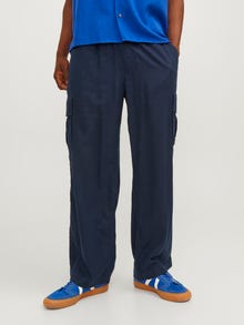Jack & Jones Pantalon cargo Wide Fit -Dark Navy - 12255603