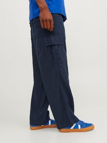 Jack & Jones Pantalon cargo Wide Fit -Dark Navy - 12255603