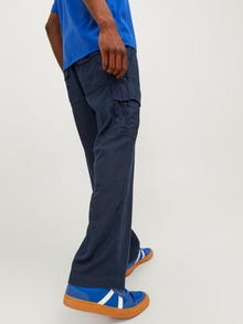 Jack & Jones Wide Fit Teretne pantalone -Dark Navy - 12255603