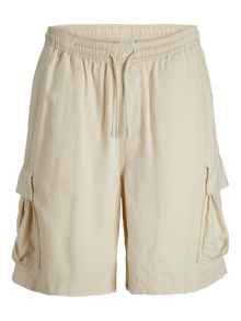 Jack & Jones Lös passform Cargoshorts -Summer Sand - 12255605