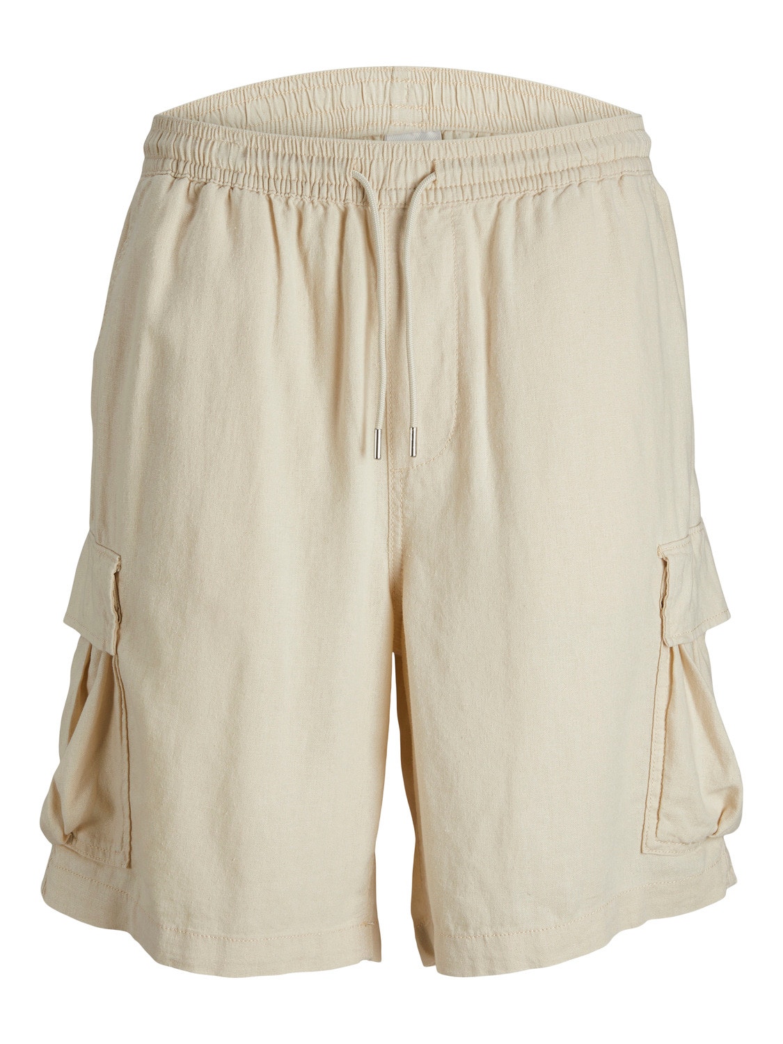 Jack & Jones Loose Fit Cargo shorts -Summer Sand - 12255605