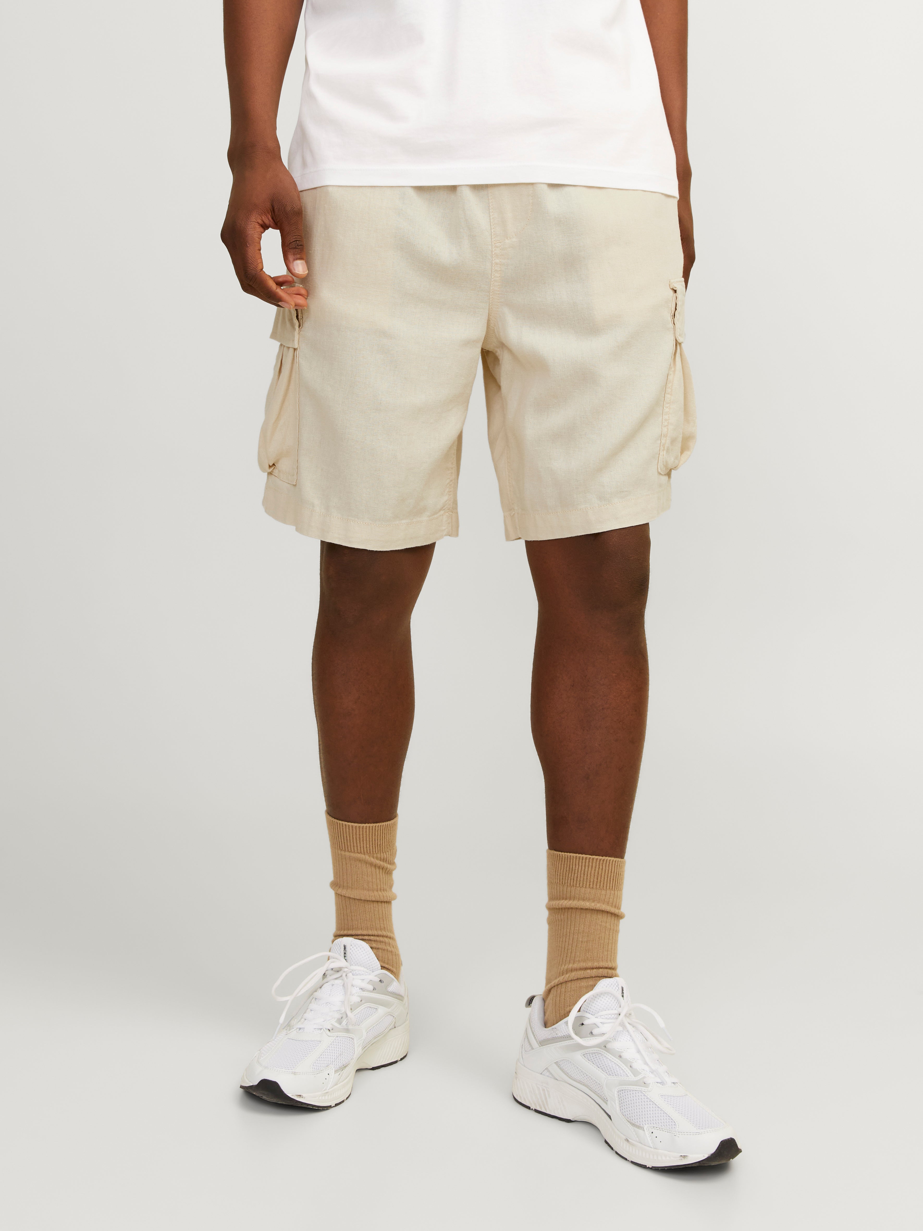 Loose Fit Cargo Shorts