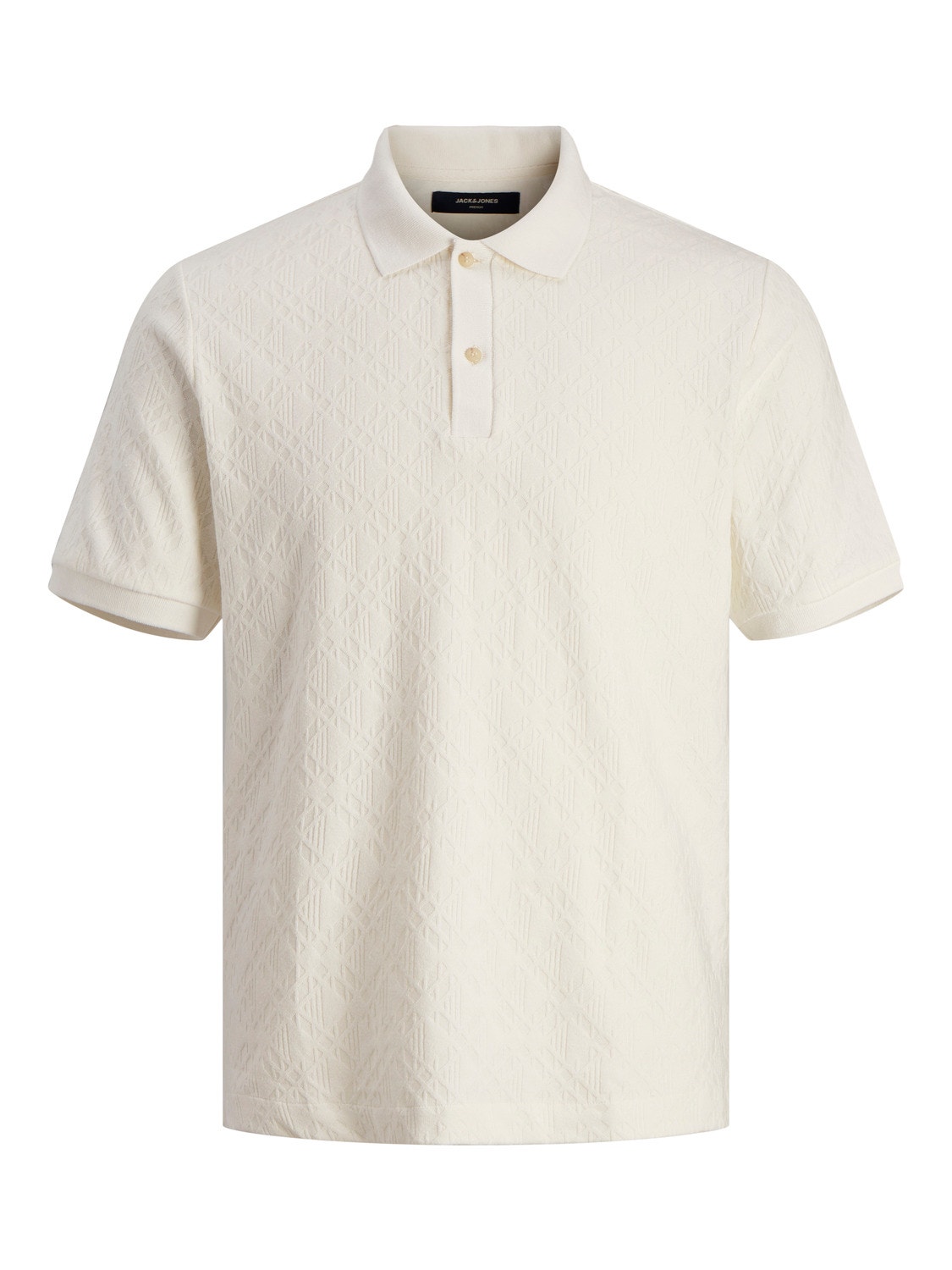 Jack & Jones Sima Póló Trikó -White Onyx - 12255616