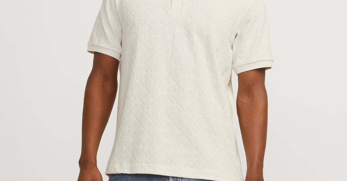 Plain Polo T-shirt | Light Yellow | Jack & Jones®