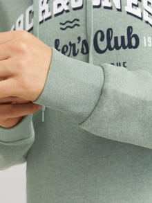 Jack & Jones Logo Huppari -Iceberg Green - 12255617