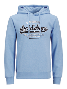 Jack & Jones Logotipas Džemperis -Chambray Blue - 12255617