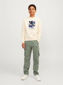 Jack & Jones Cargo kelnės Jaunimui -Laurel Wreath - 12255663