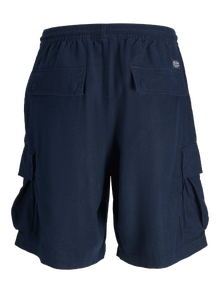 Jack & Jones Loose Fit Kratke hlače s številnimi žepi Mladinci -Dark Navy - 12255664