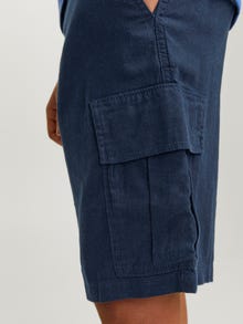 Jack & Jones Loose Fit Kratke hlače s številnimi žepi Mladinci -Dark Navy - 12255664