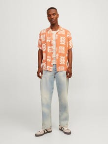 Jack & Jones Camisa estilo resort Relaxed Fit -Carnelian - 12255727