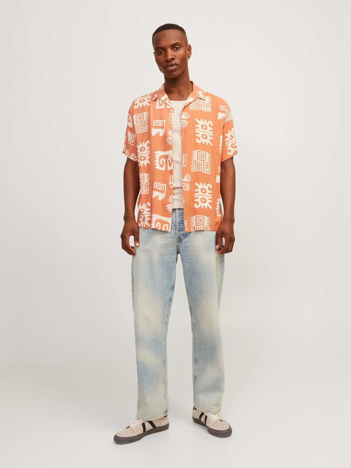 Camisa resort Relaxed Fit