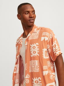 Jack & Jones Camisa estilo resort Relaxed Fit -Carnelian - 12255727