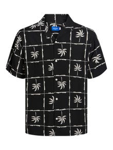 Jack & Jones Relaxed Fit Hawaii-Hemd -Black - 12255727