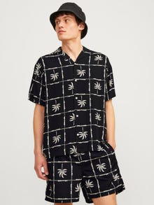 Jack & Jones Relaxed Fit Hawaii-Hemd -Black - 12255727