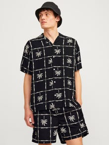Jack & Jones Relaxed Fit Resort shirt -Black - 12255727