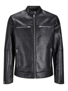 Jack & Jones Jakke i kunstskinn -Black - 12255751