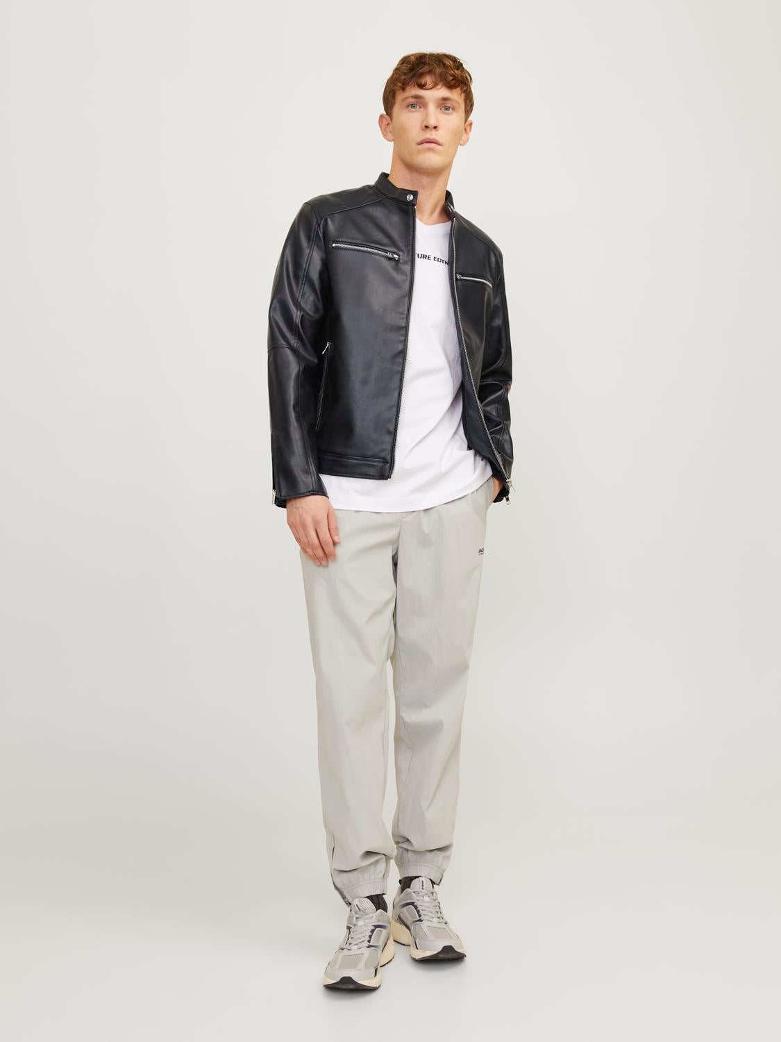 Zara - Leather Jacket With Fur Collar | Best leather jackets, Leather jacket  style, Leather jacket black
