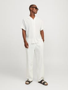 Jack & Jones Laisvas kirpimas Kurorto marškiniai -Cloud Dancer - 12255781