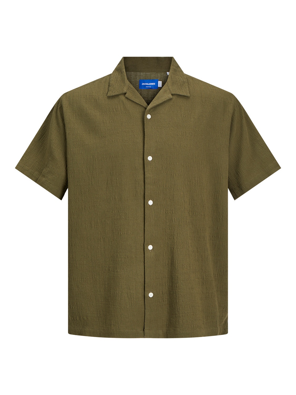 Jack & Jones Camisa estilo resort Relaxed Fit -Olive Night - 12255781