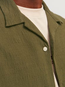 Jack & Jones Relaxed Fit Resort shirt -Olive Night - 12255781