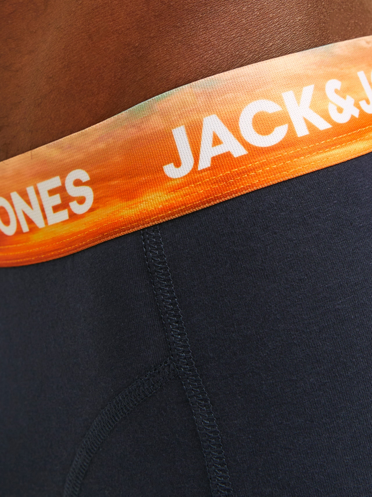 Jack & Jones 3-pack Trunks -Navy Blazer - 12255810