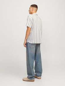 Jack & Jones Relaxed Fit Hawaii skjorte -Abbey Stone - 12255818