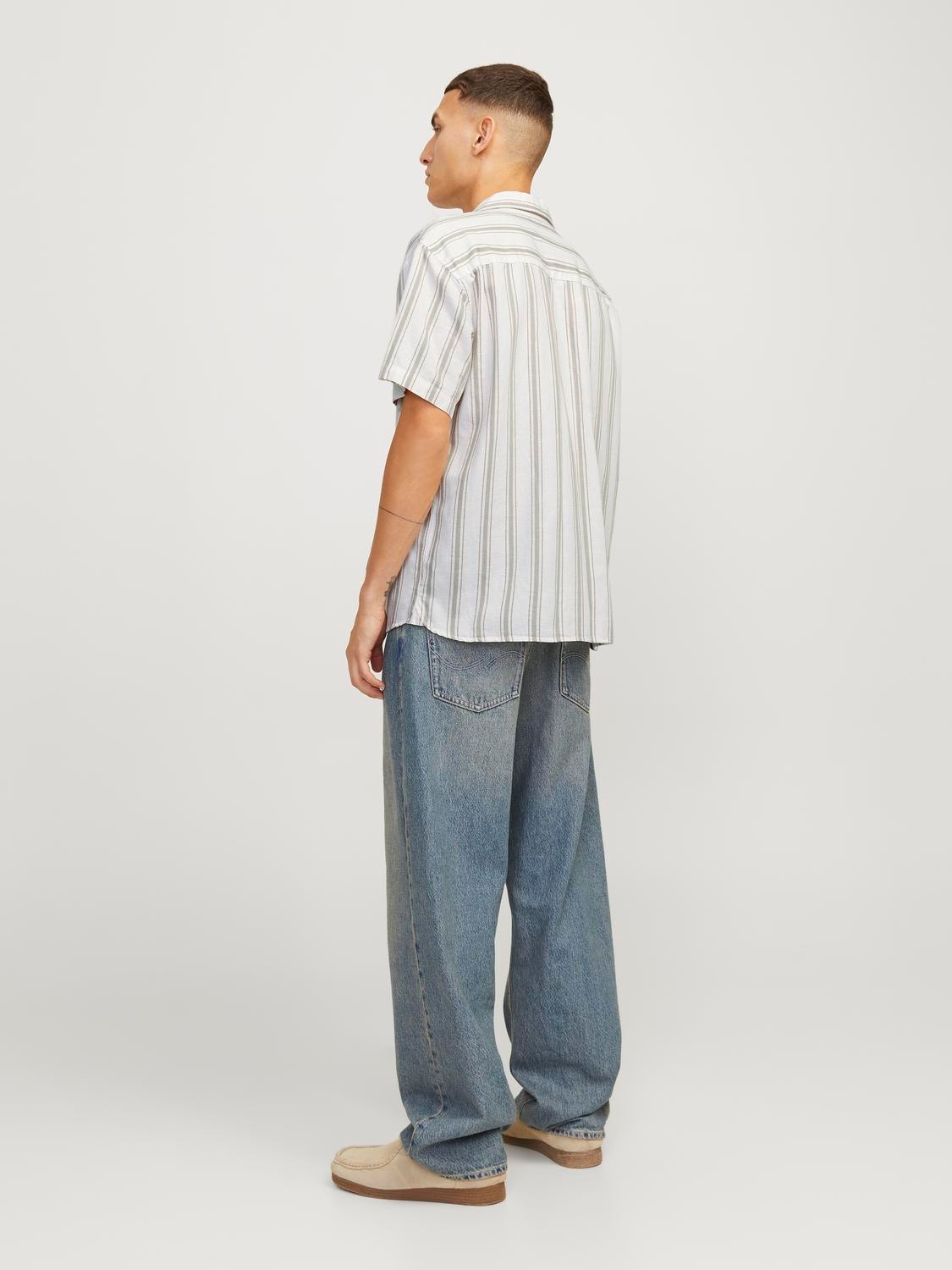 Jack & Jones Relaxed Fit Nyári ing -Abbey Stone - 12255818