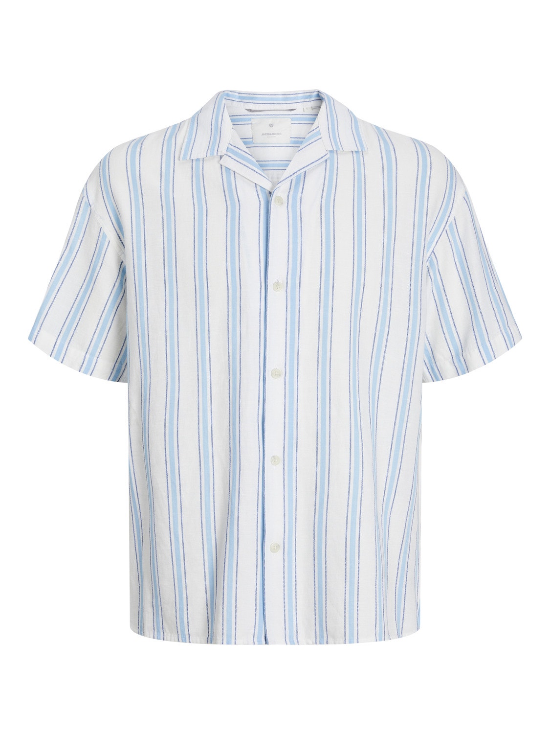 Jack & Jones Stile Hawaiano Relaxed Fit -Palace Blue - 12255818