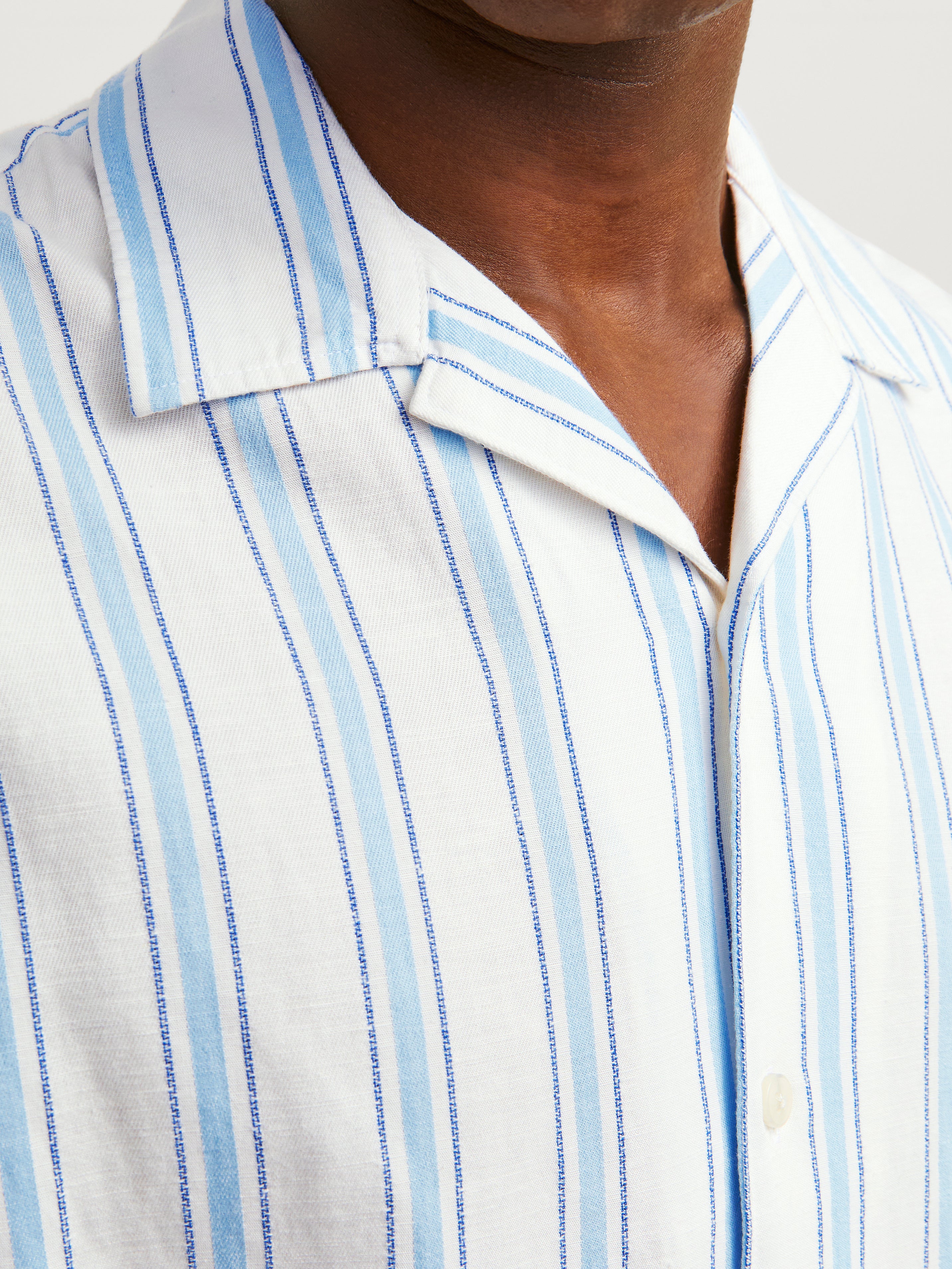 Jack & Jones Relaxed Fit Resort shirt -Palace Blue - 12255818