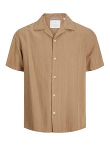 Jack & Jones Relaxed Fit Resort overhemd -Tannin - 12255818