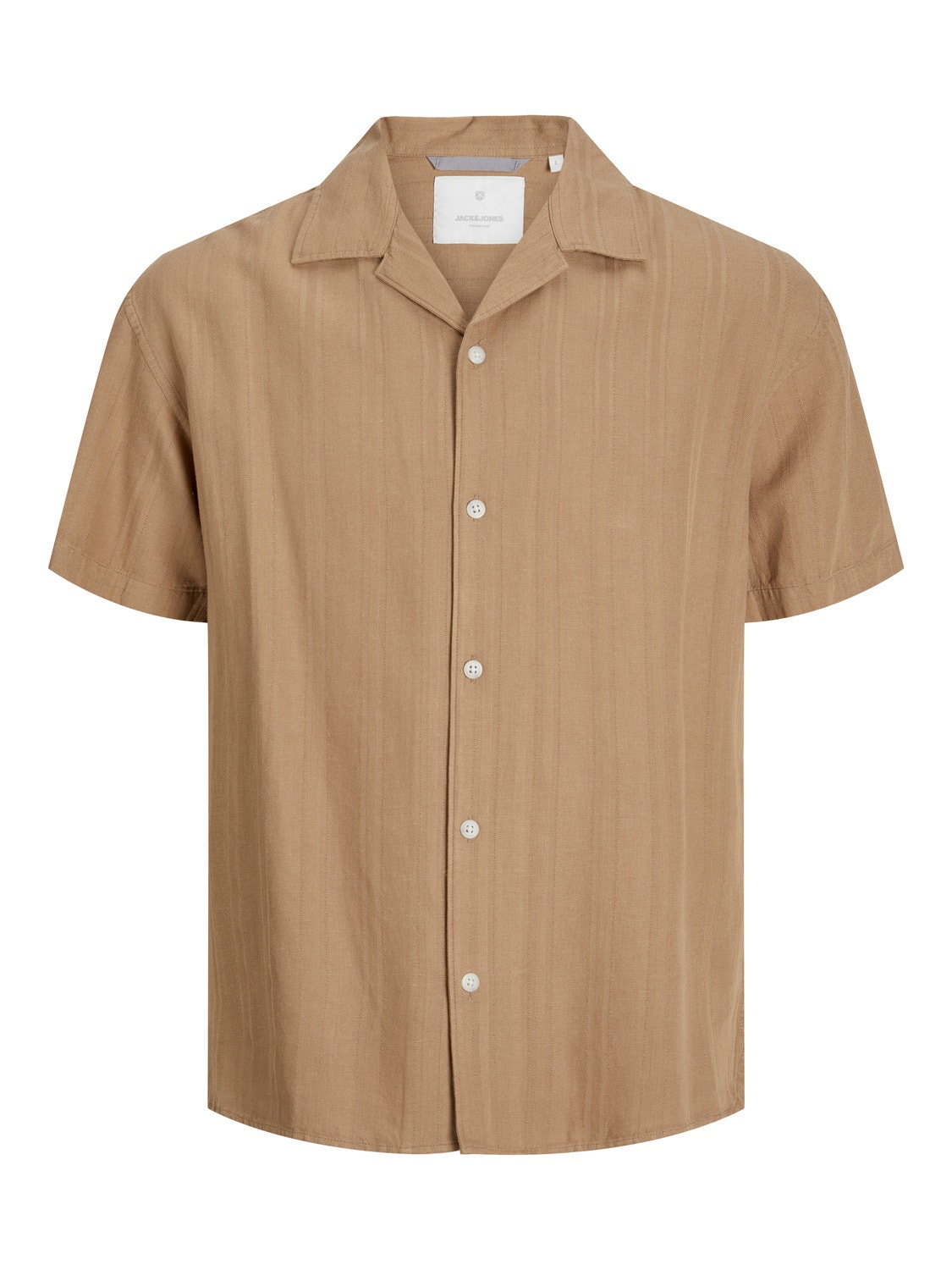 Jack & Jones Relaxed Fit Resort overhemd -Tannin - 12255818