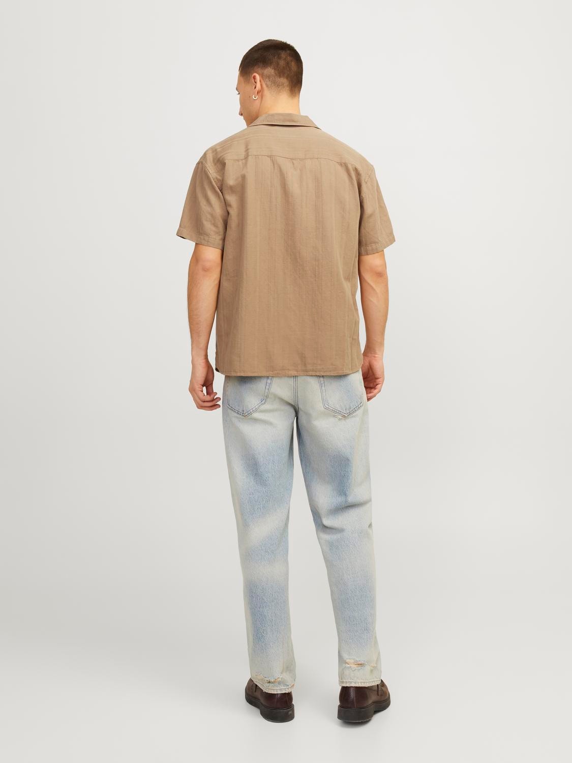 Jack & Jones Relaxed Fit Hawaii-Hemd -Tannin - 12255818