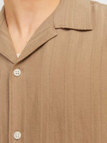 Jack & Jones Relaxed Fit Resort shirt -Tannin - 12255818