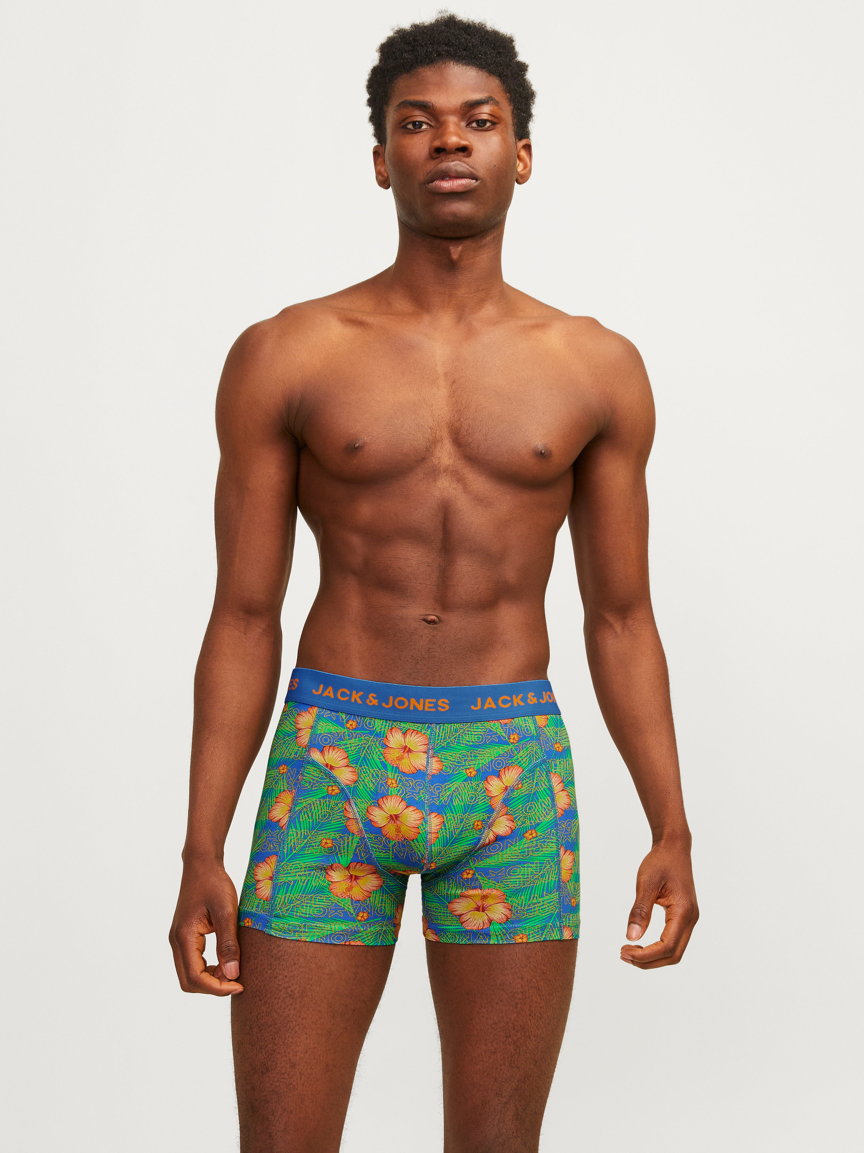 Jack & Jones 3-pack Trunks -Palace Blue - 12255832