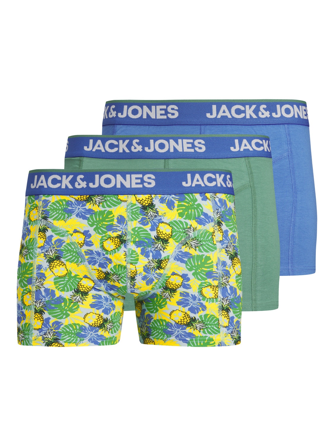 Jack & Jones 3-pak Bokserki -Palace Blue - 12255839