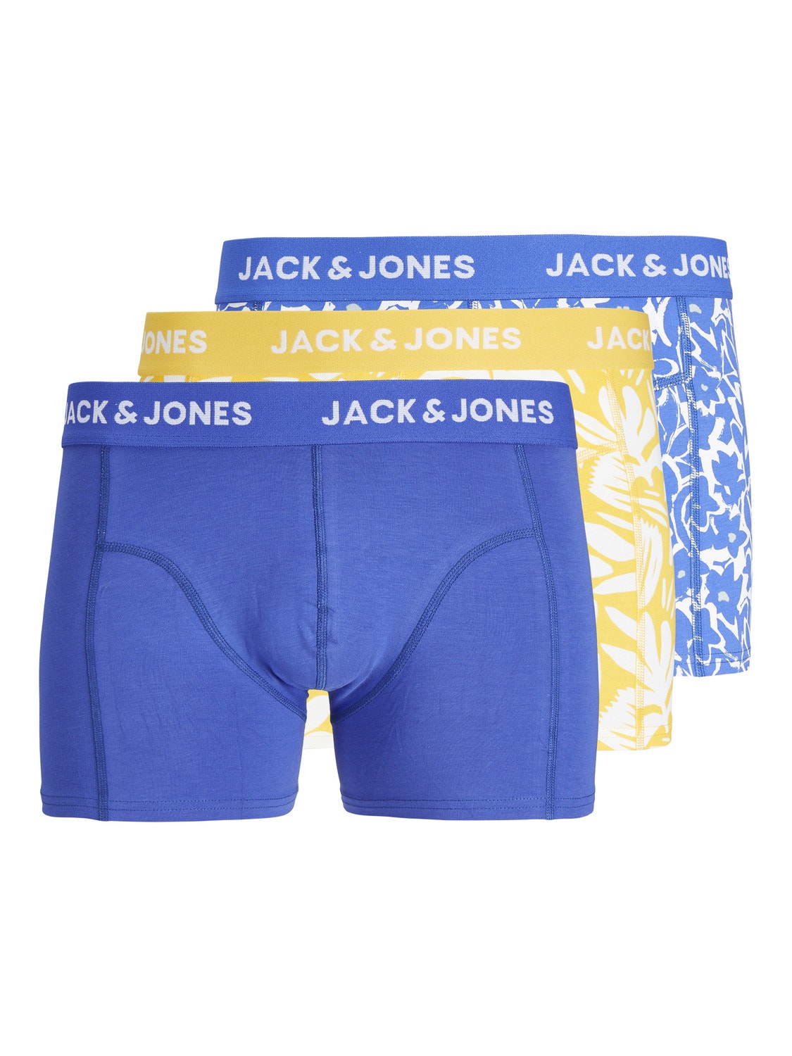 Jack & Jones 3-pak Trunks -Dazzling Blue - 12255843