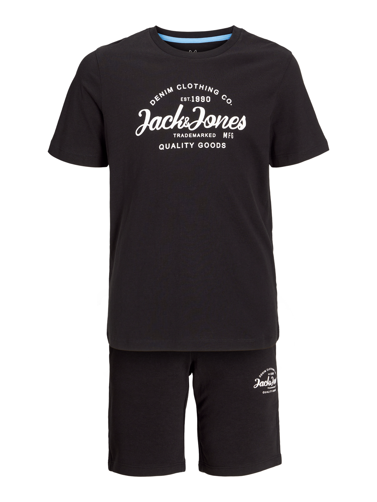 Jack & Jones Bedrukt Loungewearset Voor jongens -Black - 12255845
