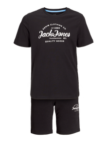 Jack & Jones Completo loungewear Stampato Per Bambino -Black - 12255845