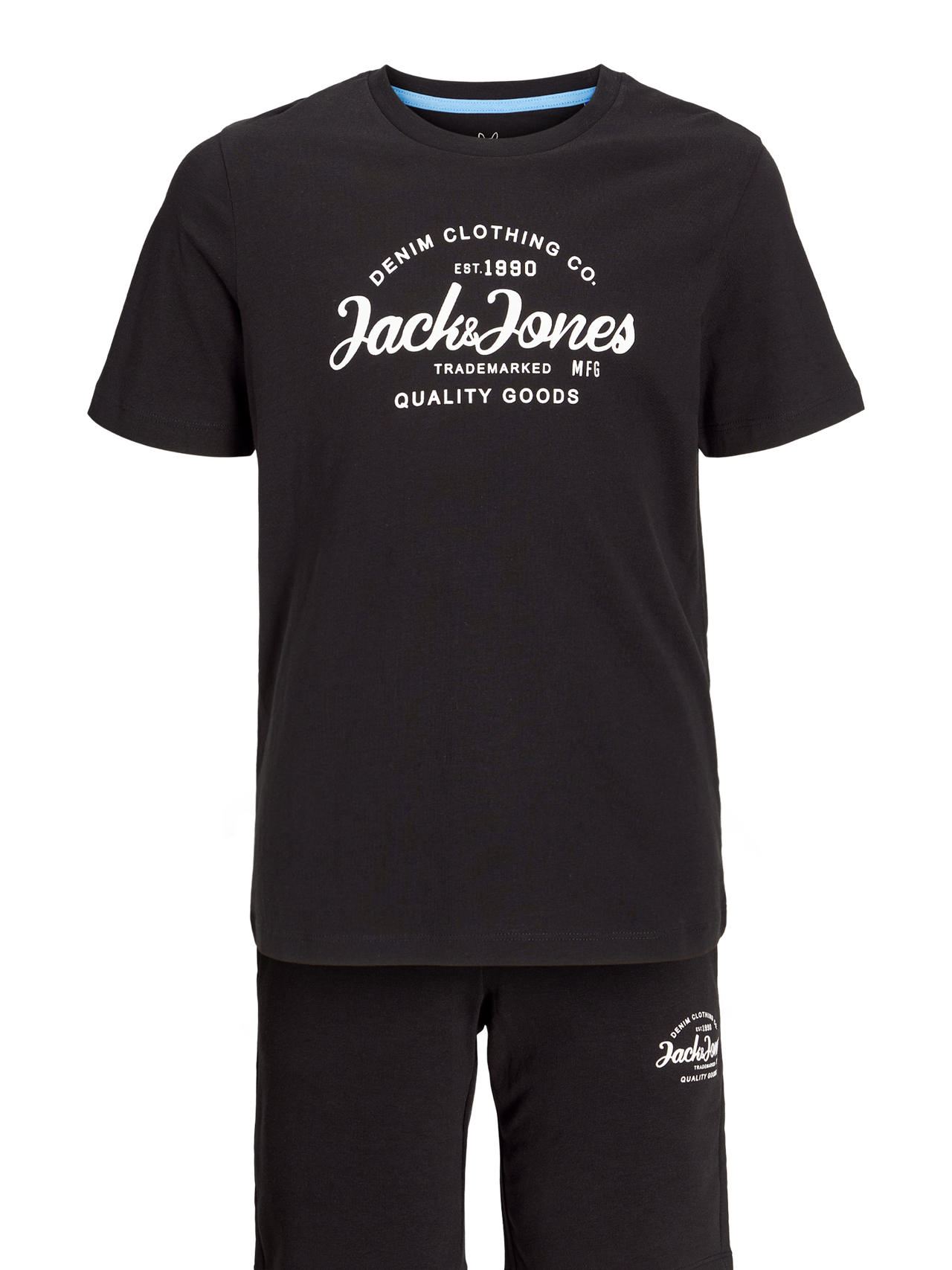 Jack & Jones Trykk Loungewear-sett For gutter -Black - 12255845