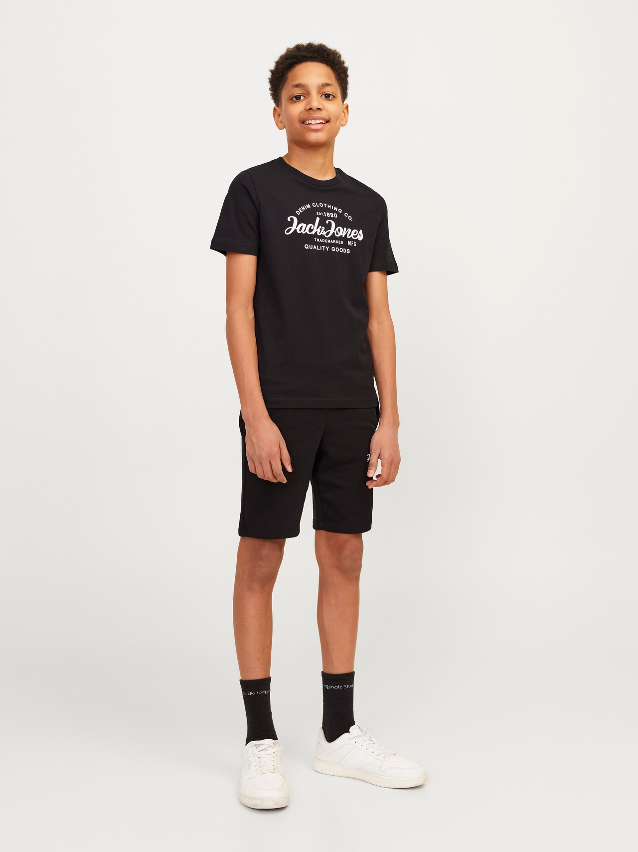 Jack & Jones Completo loungewear Stampato Per Bambino -Black - 12255845