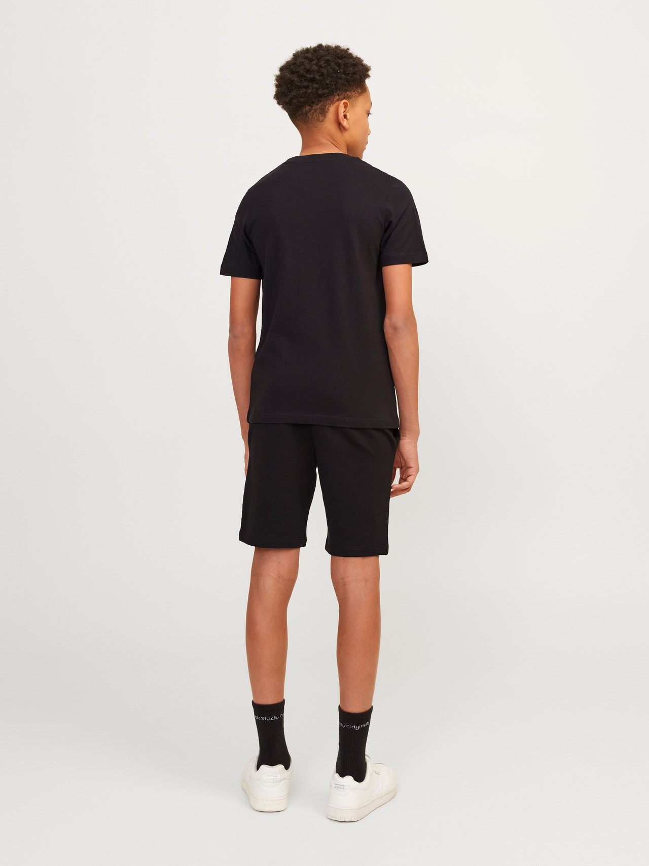 Jack & Jones Printet Loungewear-sæt Til drenge -Black - 12255845