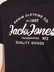 Jack & Jones Trykk Loungewear-sett For gutter -Black - 12255845