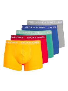 Jack & Jones 5-pack Trunks -Tango Red - 12255848
