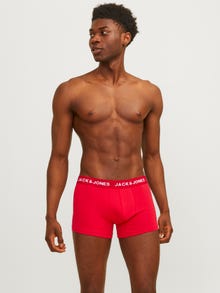Jack & Jones 5-pack Trunks -Tango Red - 12255848
