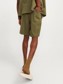 Jack & Jones Jogger Fit Shorts -Olive Night - 12255861