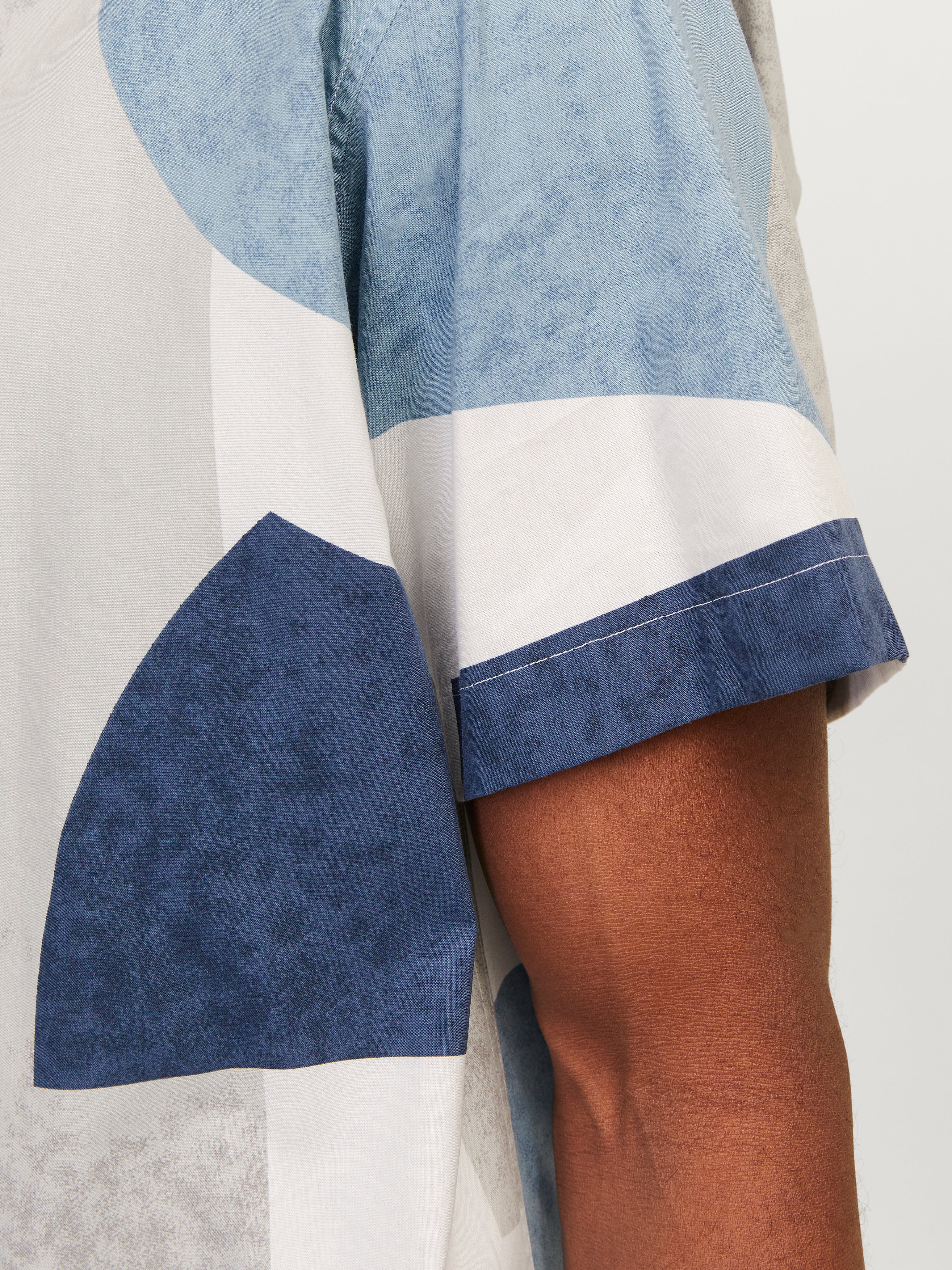 Jack & Jones Relaxed Fit Resort shirt -Harbor Mist  - 12255977