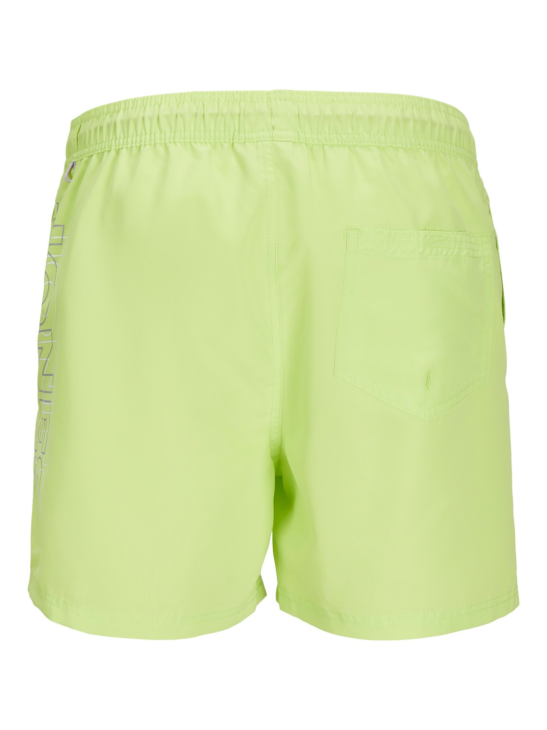 Jack & Jones Regular Fit Σορτς-μαγιό με κανονική εφαρμογή Μίνι -Wild Lime - 12256153