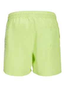 Jack & Jones Regular Fit Pantaloncini da mare Mini -Wild Lime - 12256153