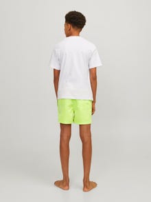 Jack & Jones Regular Fit Calções de banho Mini -Wild Lime - 12256153