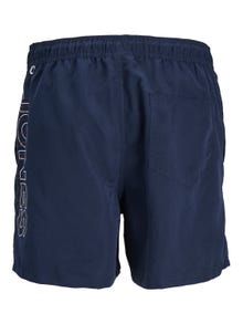 Jack & Jones Regular Fit Badshorts med normal passform Mini -Navy Blazer - 12256153
